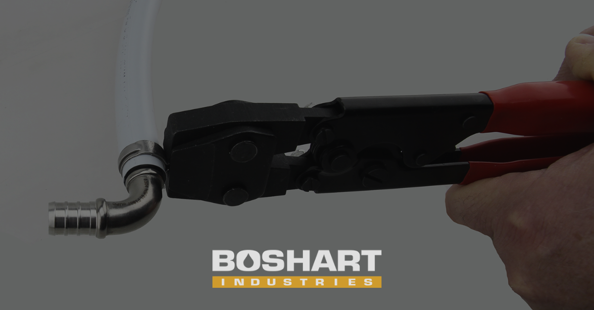 How to Make a Stainless Steel Pinch Clamp PEX Connection